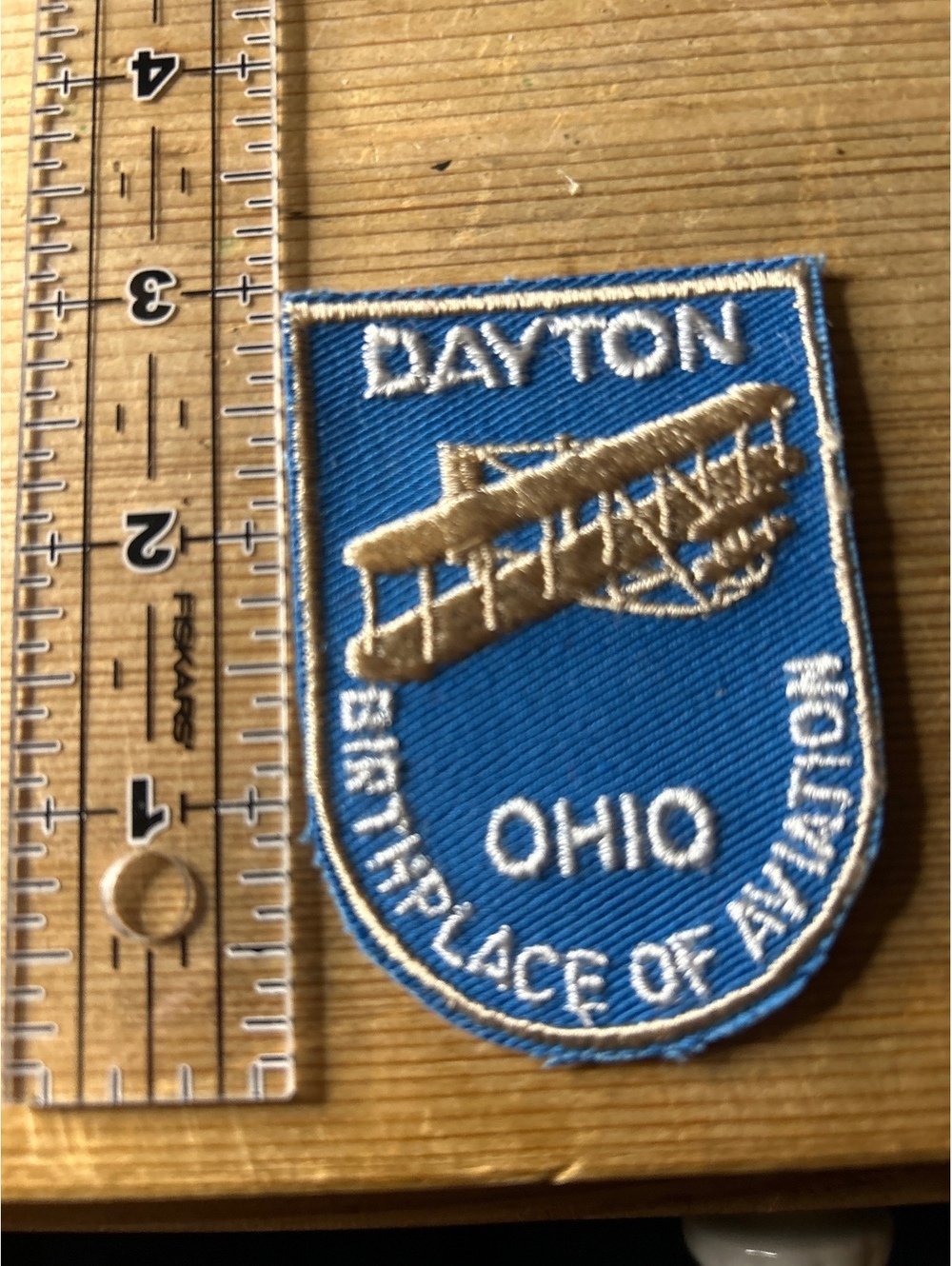Dayton Ohio Birthplace of Aviation Embroidered Patch
